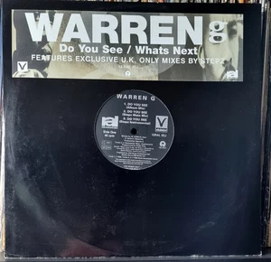 Warren G – Do You See / What's Next (Rush Associated Labels) 1995 Promo UK - Picture 1 of 3