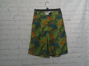 Boys Green w/Lizards Gymboree Swim Trunks size 12 - Picture 1 of 4