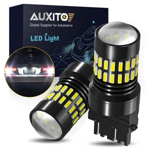 3157 3156 Super White Brake Backup Reverse Turn Signal Light 48-LED Bulb for Car - Imagen 1 de 12