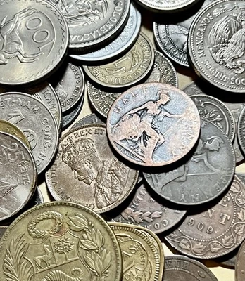 🔥 ESTATE SALE Vintage Coins lot - Silver And Gold Mix Lot - Starter Collection - Image 1 of 2