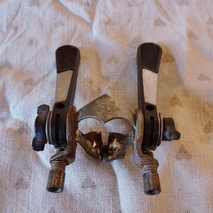 Vintage Simplex Prestige Down Tube Shifters With Adjusters Very Light 78g - Picture 1 of 3