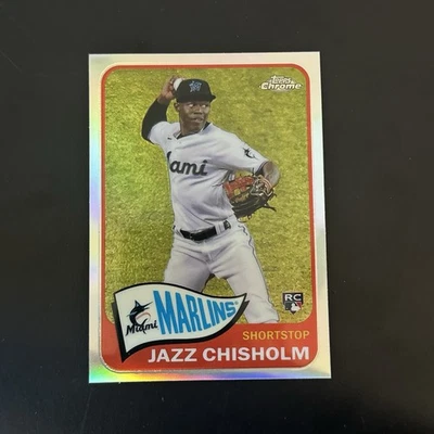 2021 Topps - Chrome 1965 Topps Redux Jazz Chisholm #TH65-2 (RC) - Image 1 of 2