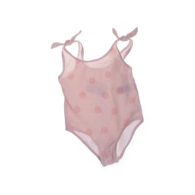 C&A, Badeanzug, Größe: 68, Pink, Elasthan/Polyamid, Gepunktet, Mädchen #6MT - Bild 1 von 4