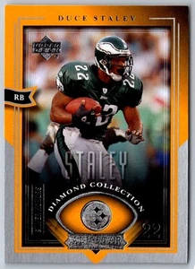 2004 Upper Deck Diamond Collection All-Star Lineup Duce Staley Football Card - Picture 1 of 2