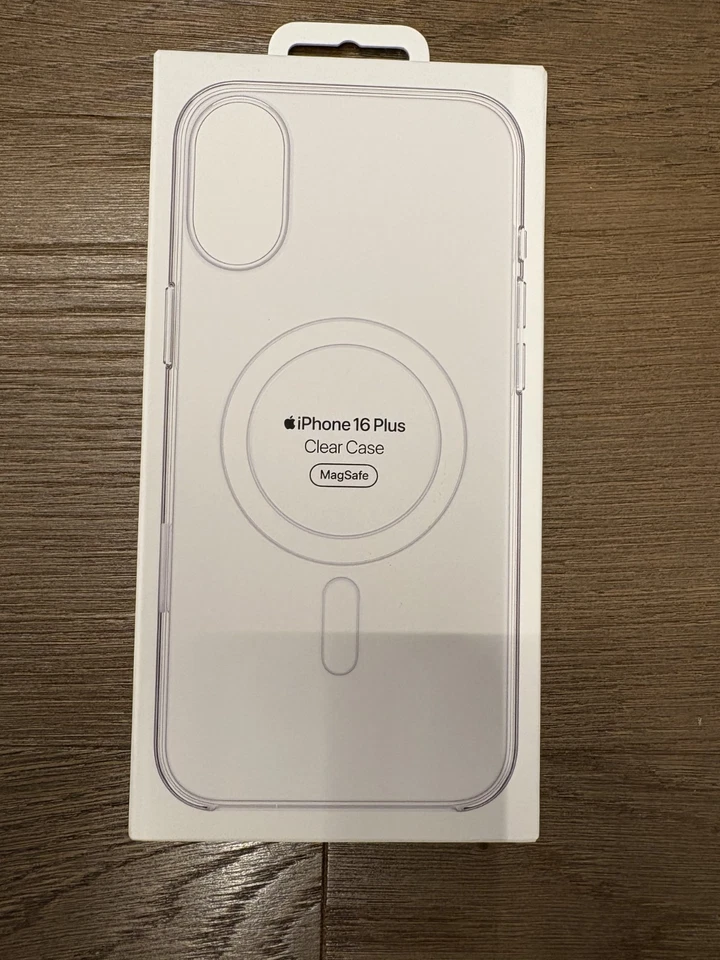 Apple Cover Copertina Custodia MagSafe Clear Case iPhone 16 Plus  Trasparente - Immagine 1 di 2