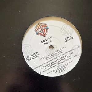 Static-X Push It Promo Vinyl RARE - Picture 1 of 7