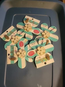 "Lot Of 5" Scünci Hello U  Lip Gloss 0.01oz Flower  Shape - Picture 1 of 2