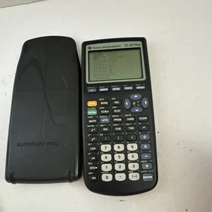 Texas Instruments TI-83 Plus Graphing Calculator - Black — No Cover - Picture 1 of 3
