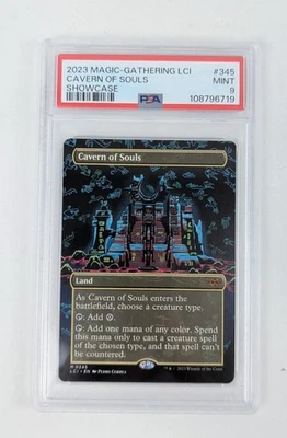 2023 MTG LCI Cavern of Souls 0345 - Borderless - PSA 9 (Mint) - Image 1 of 4
