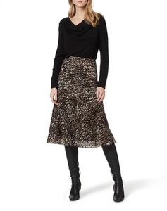 DAVID LAWRENCE Size 16 Women’s Leopard Print Emmaline Midi Skirt RRP $179 NEW - Picture 1 of 19