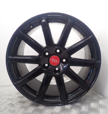AUDI TT MK2 SPEEDLINE 18" BLACK  ALLOY WHEEL RIM 8J0601025AB (Z-125) - Image 1 of 4