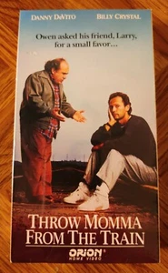 Throw Momma from the Train 1987 (VHS, 1988) SEALED Danny DeVito Billy Crystal - Picture 1 of 3