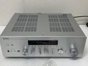YAMAHA R-N602 Silver Stereo Network HiFi Receiver Audio Used Tested Japan - Picture 1 of 19