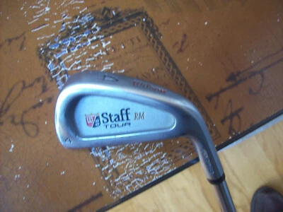 Wilson Staff Tour RM Forged 4 Iron with Fat Shaft - Image 1 of 4