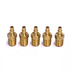 5 Stück MEM-CO 1/16 B4 Außenrohr NPT Mini Widerhaken Rohrverschraubungen - Bild 1 von 4