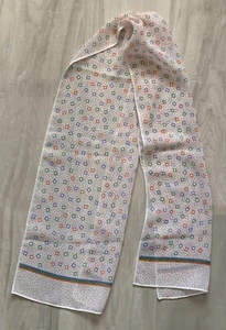 Kajo Scarf Made in Japan colorful Geometric 50” x 10.5” - Picture 1 of 5