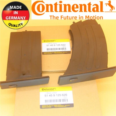 Par de portavasos delantero izquierdo derecho negro para BMW 525i 528i 530i 535i 545i Foto 1 de 4