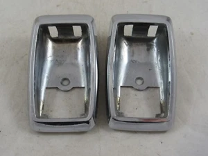 Vintage Pair of Original 1972 Ford Mustang Interior Door Handle Cups - Picture 1 of 7