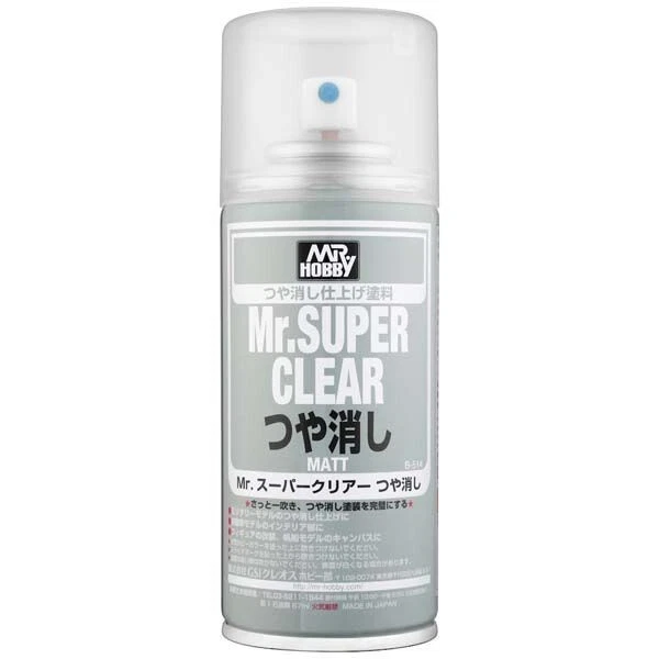 Mr Hobby Mr Super Clear Matt - 170ml - B514 - Image 1 of 1