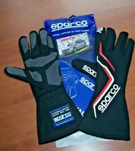 PAIO GUANTI AUTO SPARCO LAND TG 11 NERO RALLY PISTA OMOLOGAZIONE FIA 8856 2000 - Foto 1 di 6