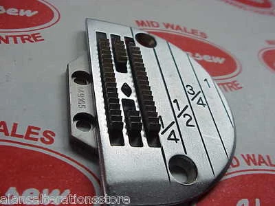 BROTHER DB755 EXTRA HEAVY DUTY INDUSTRIAL SEWING MACHINE FEED & PLATE 143169 set - Image 1 of 3