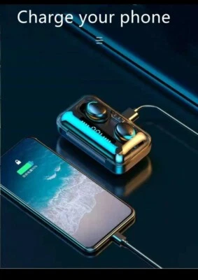 F9 silver In Ear Haeadsets - Image 1 of 4