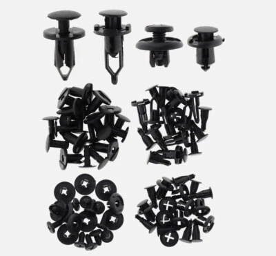 40PCS Car Push Retainer Pin Body Bumper Rivet Trim Moulding Clip Accessories Set - Image 1 of 4
