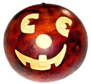 GOURD AUTUMN FALL HARVEST HALLOWEEN GOURD ADORABLE! - Picture 1 of 6