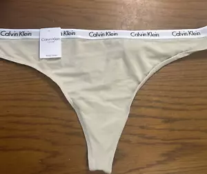 $$Calvin Klein DONNA (X-LARGE) perizoma giostra cotone D1617-104 - Foto 1 di 4