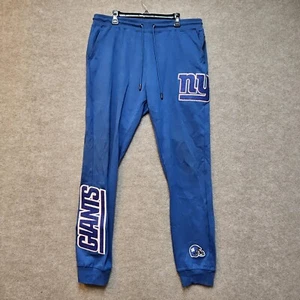 Mens Pro Standard NEW YORK GIANTS CLASSIC CHENILLE JOGGER Pants Size 3XL - Picture 1 of 13