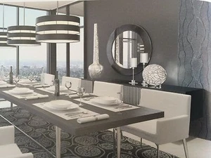 DC 210-0025 Ravenna Sterling Metallic Vinyl 45cm x 10m German Made DIYDECOR - Picture 1 of 10