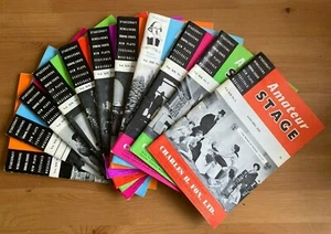 AMATEUR STAGE MAGAZINE COMPLETE YEAR 1964 - 11 ISSUES (JANUARY - NOVEMBER) - Picture 1 of 1