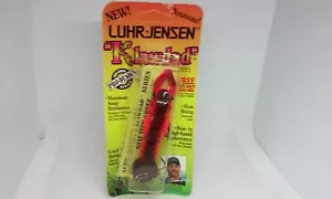 Vtg LUHR JENSEN Klawdad Red Crawfish 2 3/4" Rattlin Crankbait 1/2oz Fishing Lure - Picture 1 of 9
