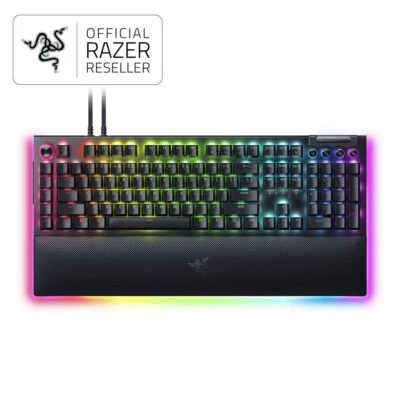 Razer BlackWidow V4 Pro RGB Mechanical Gaming Keyboard - Green Switch - image 1 of 4