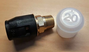 ---- Geberit PushFit - Übergangsnippel 20 x ½“  Messing------- - Bild 1 von 3