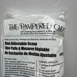 Pampered Chef, Adjustable Measuring Spoon, Set #2180, 1/8 - 1/2 cup - Picture 1 of 5