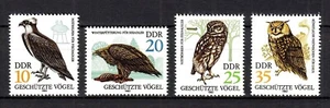 17605/ DDR 1982 – Mi 2702-2705 – Greifvögel – postfrisch - Picture 1 of 1