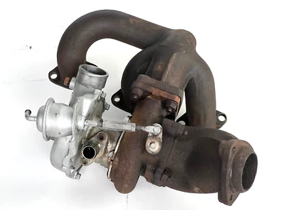 Abgaskrümmer Turbolader Maserati Biturbo 331 BOL / AM452  VM-1  RHB5 , 312020024 - Bild 1 von 4