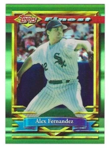 1994 Topps Finest Refractor #026 Alex Fernandez Chicago White Sox BV$5 #26 - Picture 1 of 1