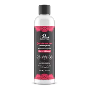 Olio da Massaggio Erotico Afrodisiaco Berry Hibiscus Luxuria 150ml - Foto 1 di 4