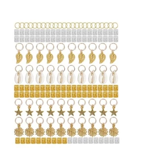 164PCS Hair Braid Rings Hair Decorations Rings Hair Beads Dreads - Picture 1 of 12