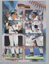 1996 PINNACLE AFICIONADO RIVALS RIPKEN GRIFFEY  # 7 OF 24