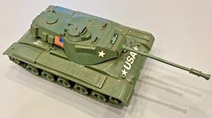 VINTAGE PROCESSED PLASTICS U.S. ARMY TANK MADE IN MONTGOMERY ILLINOIS - Picture 1 of 2