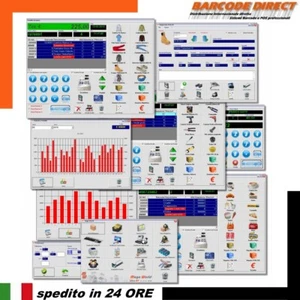 SOFTWARE Programma gestionale punto vendita al banco magazzino touch screen - Foto 1 di 7
