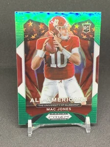 Mac Jones Rookie GREEN Parallel 2021 Panini Prizm Draft Picks #183 Patriots - Picture 1 of 2