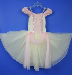 Designs For Dance Girls Dress LC 14 Ballet Costume Performance Tutu Tulle Lyrica - Picture 1 of 4