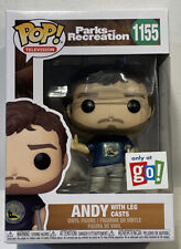 Funko Pop! Television Parks and Recreation Andy Leg Casts #1155 Exclusive Vinyl