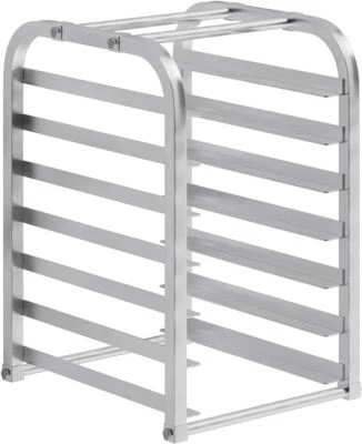 EXPRESS KITCHQUIP 7 Pan End Load Countertop Half Sheet | Bun Pan Rack | NSF Certified | (15.3" Lon