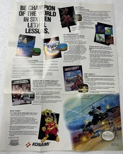 Be Champion Of The World Poster [KON-NES-US-3] (Konami, NES) Poster ONLY - Picture 1 of 2