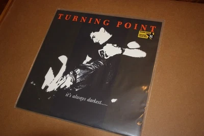 Turning Point - It's always darkest... LP Revelation Records Blue Vinyl - Image 1 of 3